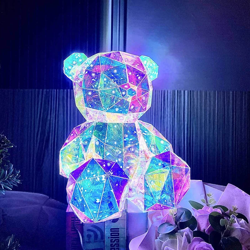 Glowing Teddy Bear Lamp