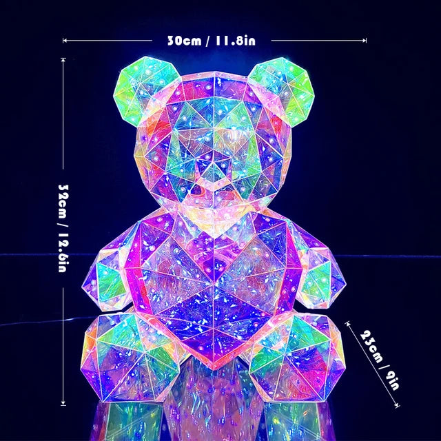 Glowing Teddy Bear Lamp