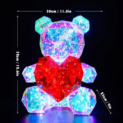 Glowing Teddy Bear Lamp