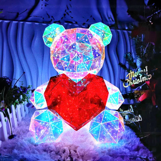 Glowing Teddy Bear Lamp