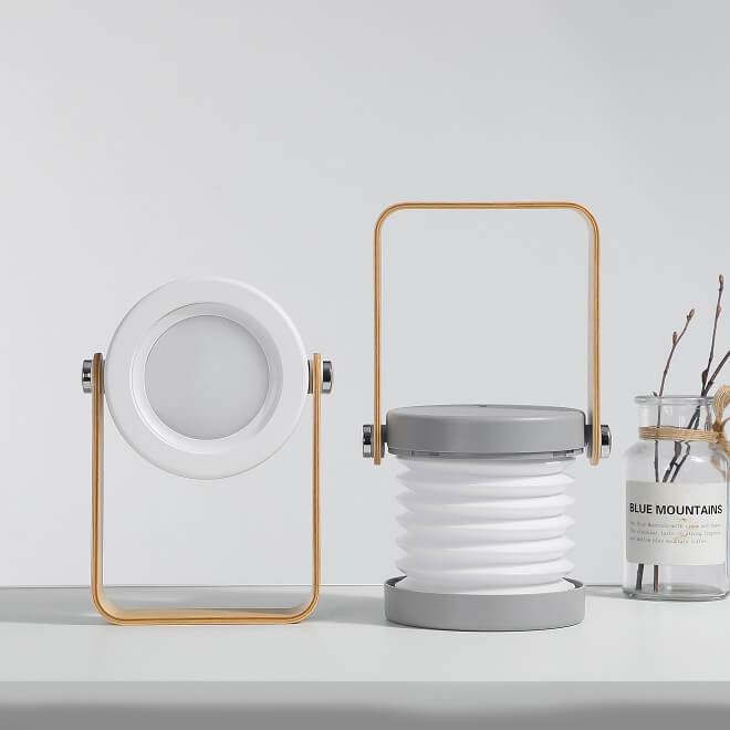 Contemporary 4-in-1 Foldable Light